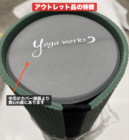 アウトレット品の中芯はカバー端面より数cm奥にあります